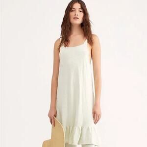 Free people‎ beach dream of you tunic dress Sz M white